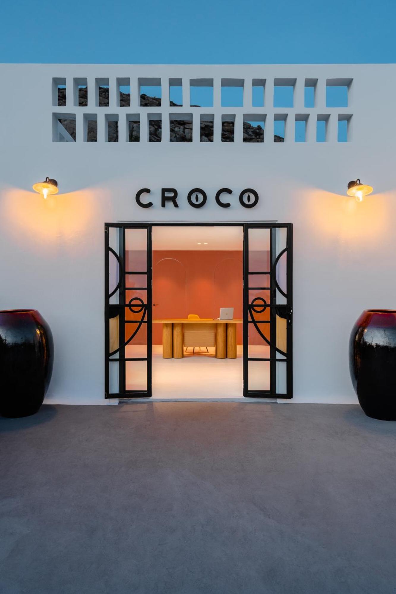 Croco Mykonos Hotel Tourlos Ngoại thất bức ảnh