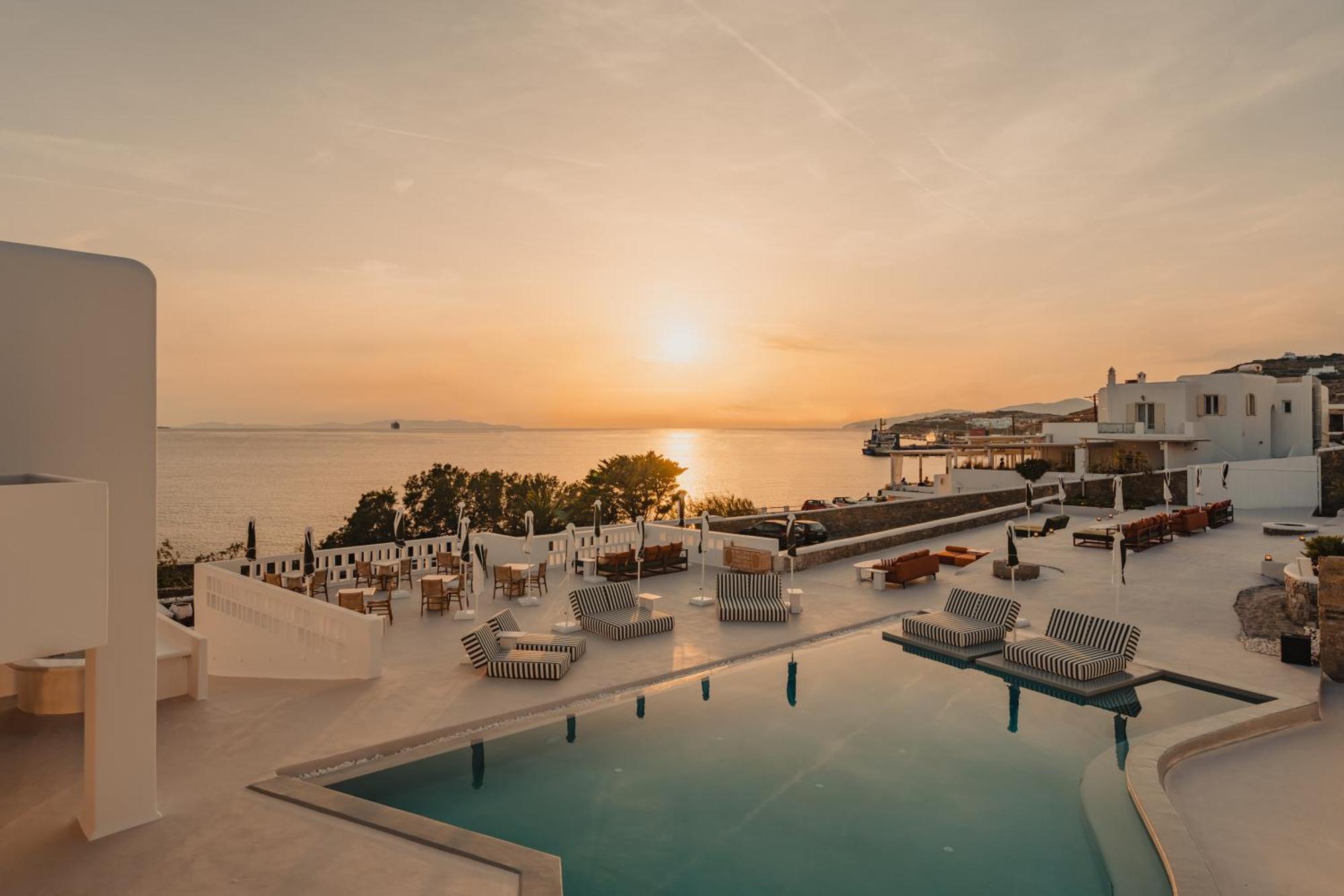Croco Mykonos Hotel Tourlos Ngoại thất bức ảnh