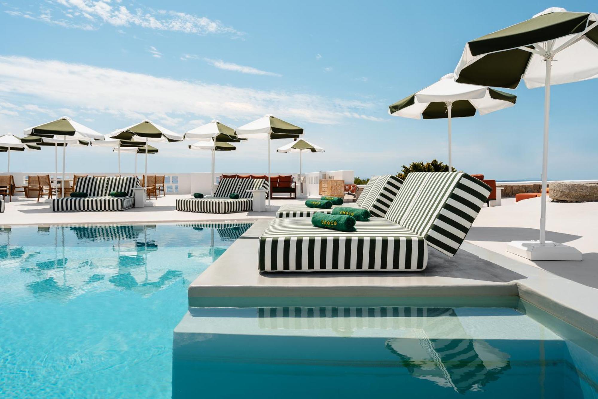Croco Mykonos Hotel Tourlos Ngoại thất bức ảnh