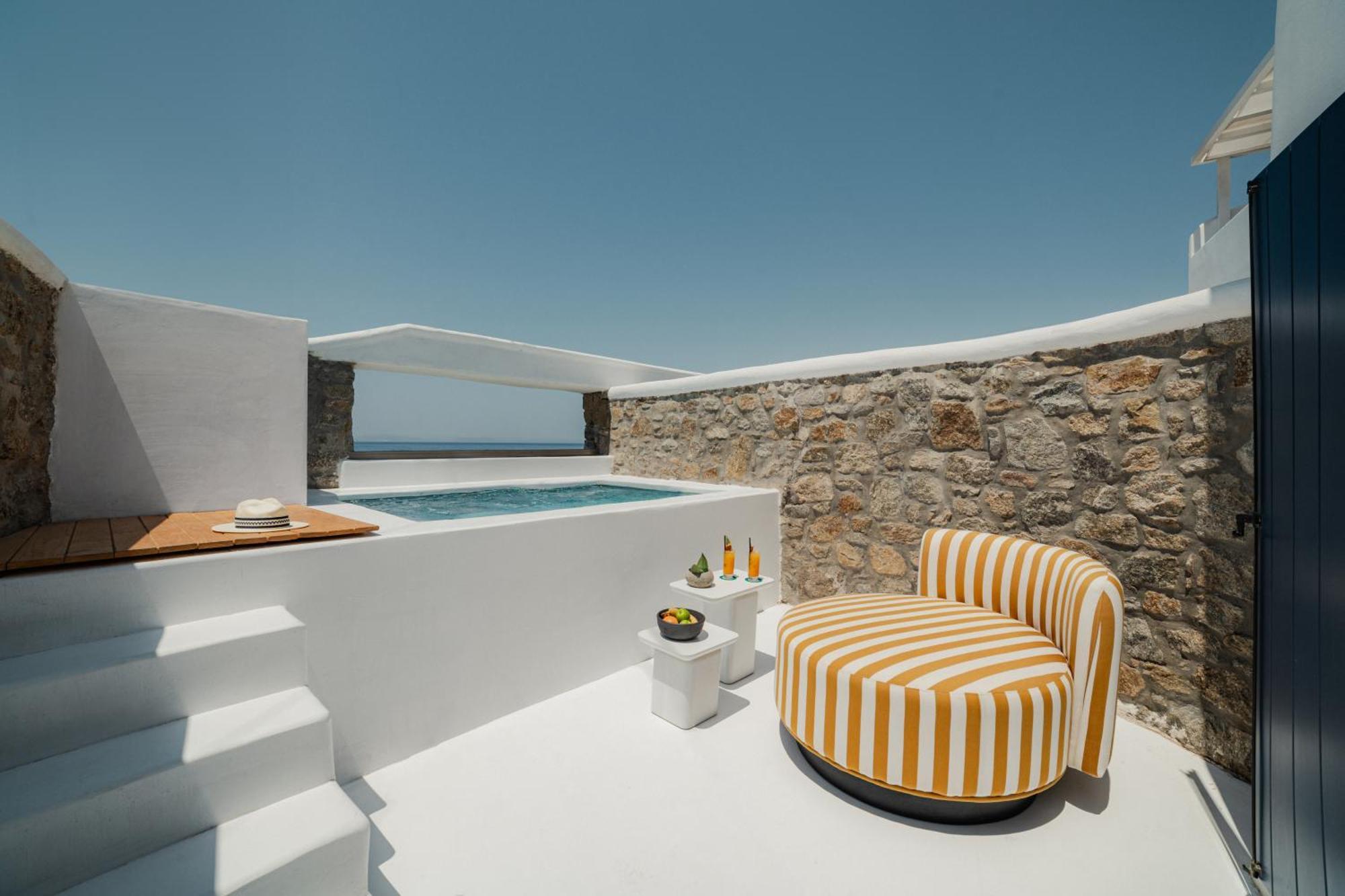 Croco Mykonos Hotel Tourlos Ngoại thất bức ảnh