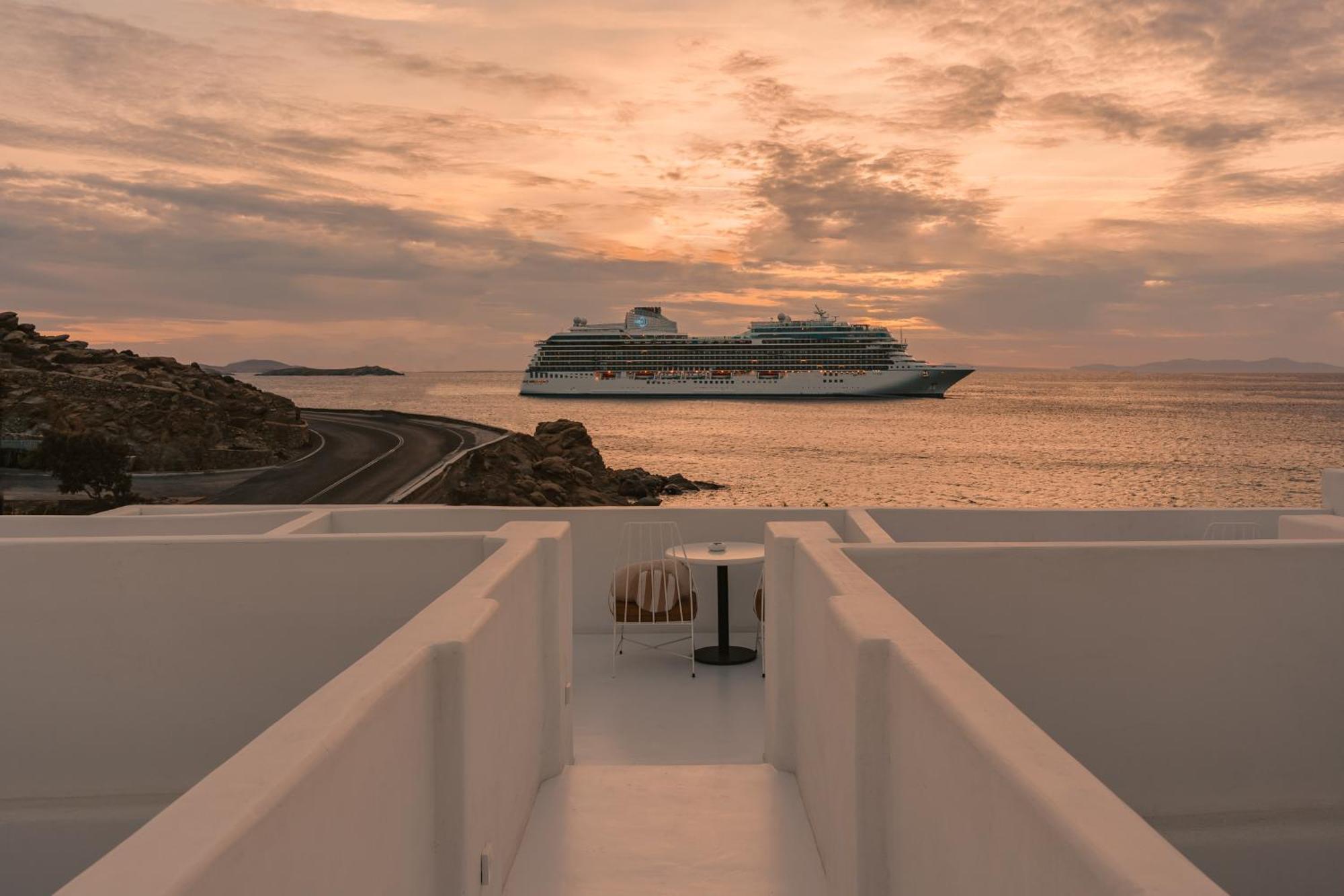 Croco Mykonos Hotel Tourlos Ngoại thất bức ảnh
