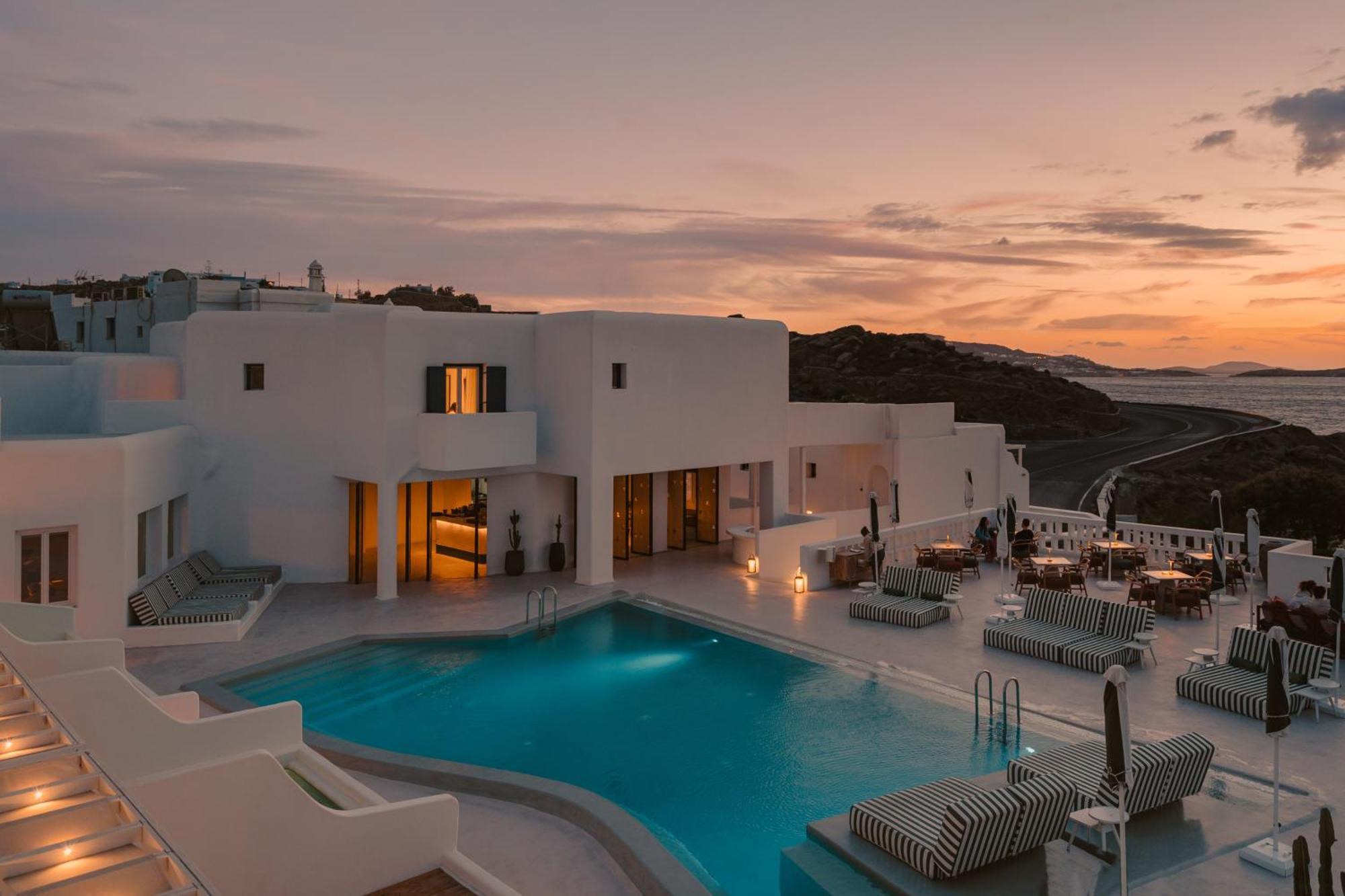 Croco Mykonos Hotel Tourlos Ngoại thất bức ảnh
